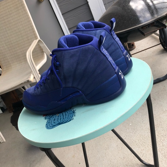 Royal Blue Jordan 12’s - Picture 4 of 5
